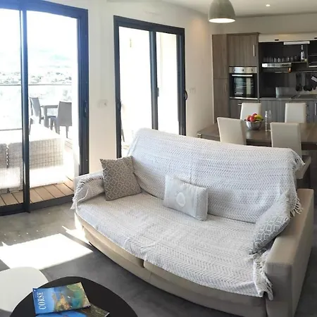 U Palazzu 4pers - Vue Et Montagne - Piscine - Salle De Sport Апартаменты *