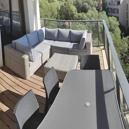 Апартаменты U Palazzu 4pers - Vue Et Montagne - Piscine - Salle De Sport Порто-Веккьо